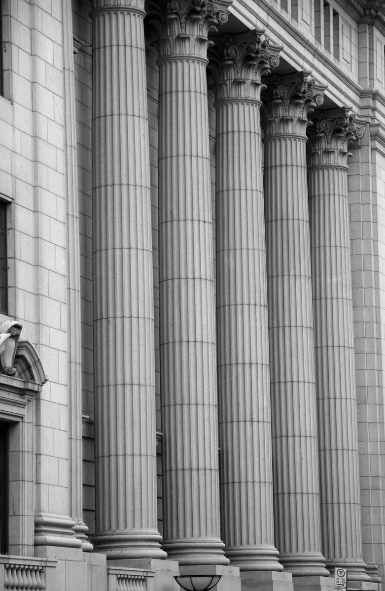 Pillars of the Courthouse Pillars of the Courthouse